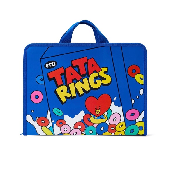 Official BT21 Tata Zipper Folder - Picture 2 of 11